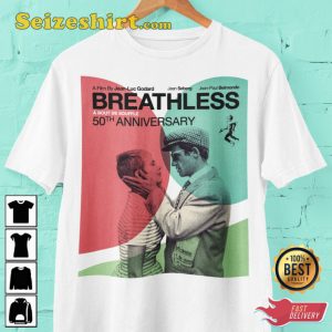 Breathless Movie Tee A Bout De Souffle T Shirt