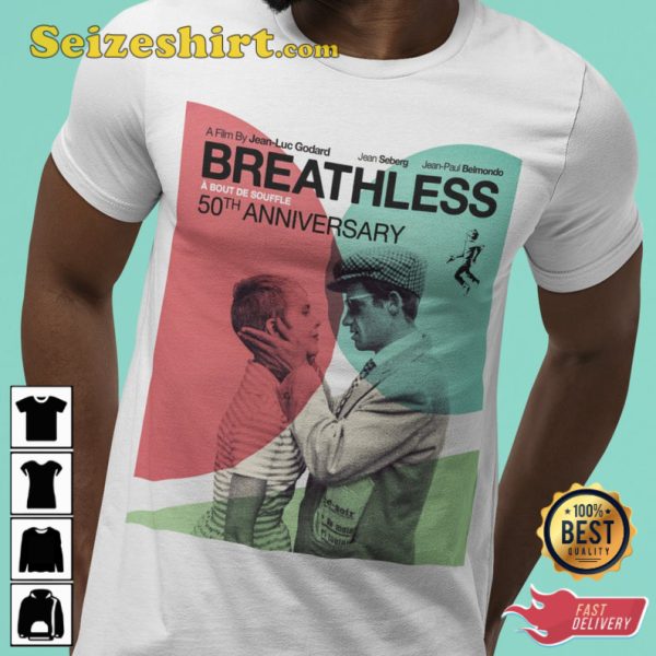 Breathless Movie Tee A Bout De Souffle T Shirt