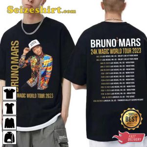 Bruno Mars 24K Magic Tour T-Shirt