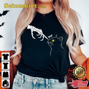 Cat Lover Shirt  Funny Halloween Cat Tee