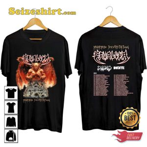 Cavalera Conspiracy Tour Dates Morbid Devastation 2023 T-shirt