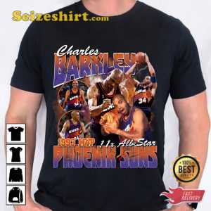 Charles Barkley Phoenix Suns 1993 Vintage T-shirt