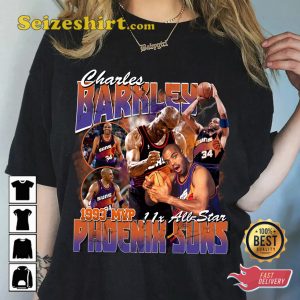 Charles Barkley Phoenix Suns 1993 Vintage T-shirt