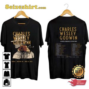 Charles Wesley Godwin North American Tour 2023 Shirt Charles Godwin Fan Shirt Folk Music Lover T-Shirt