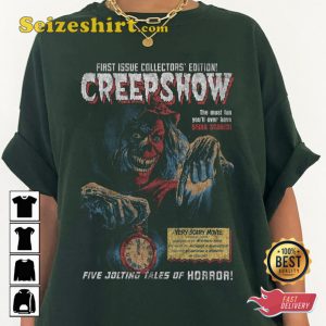 Creepshow Movie Poster Stephen King Vintage T-shirt