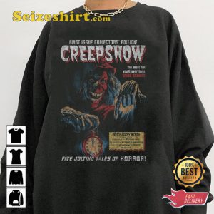 Creepshow Movie Poster Stephen King Vintage T-shirt