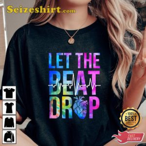 Critical Care Nurse Shirts Let The Beat Drop Nurse sweater Tops