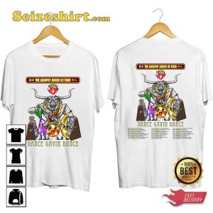 Dance Gavin Dance The Jackpot Juicer US Tour 2023 Shirt Dance Gavin Dance Fan Shirt Post-Hardcore Music T-Shirt