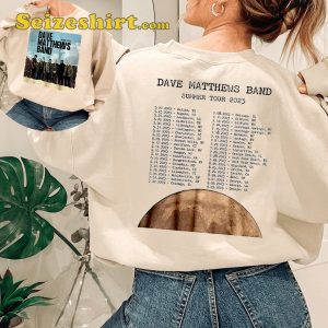 Dave Matthews Band Tour 2023 Summer Concert T-shirt