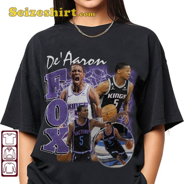 De Aaron Fox NBA Basketball Vintage T-shirt