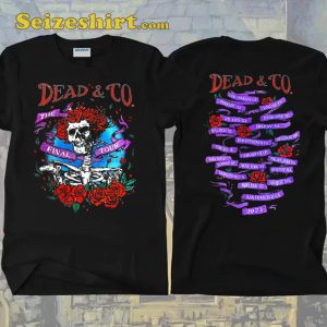 Dead And Co Tour 2023 The Final Tour 2023 T-shirt