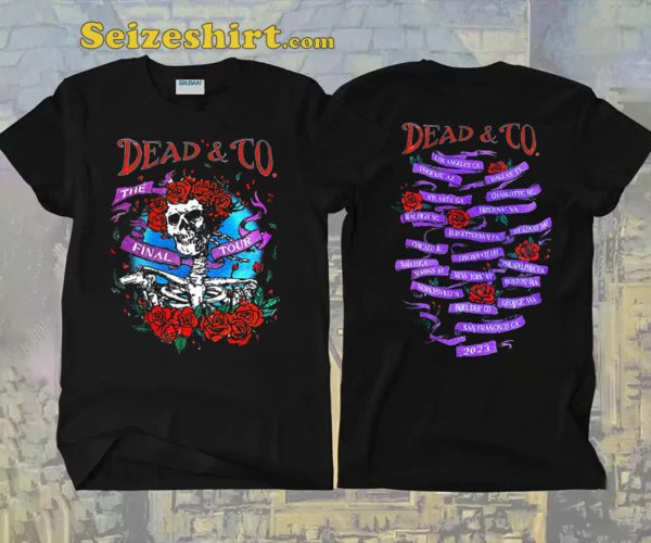 Dead And Co Tour 2023 The Final Tour 2023 T-shirt