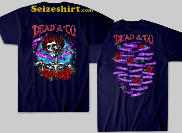 Dead And Co Tour 2023 The Final Tour 2023 T-shirt