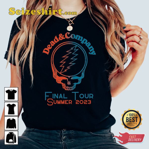 Dead And Company The Final Tour Summer 2023 T-shirt