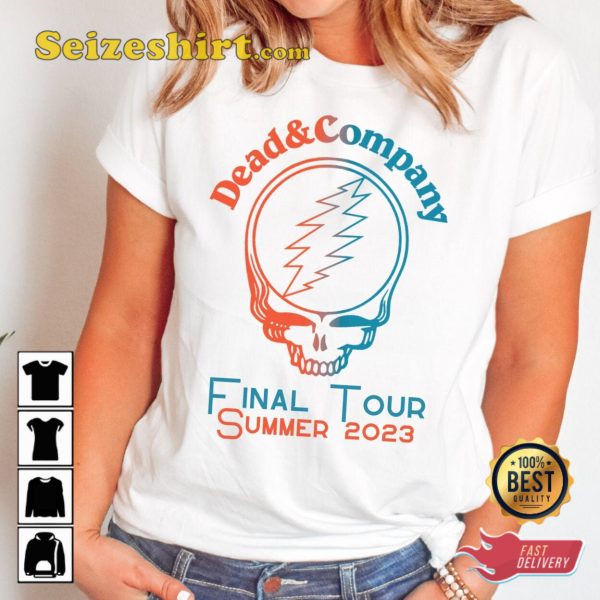 Dead And Company The Final Tour Summer 2023 T-shirt