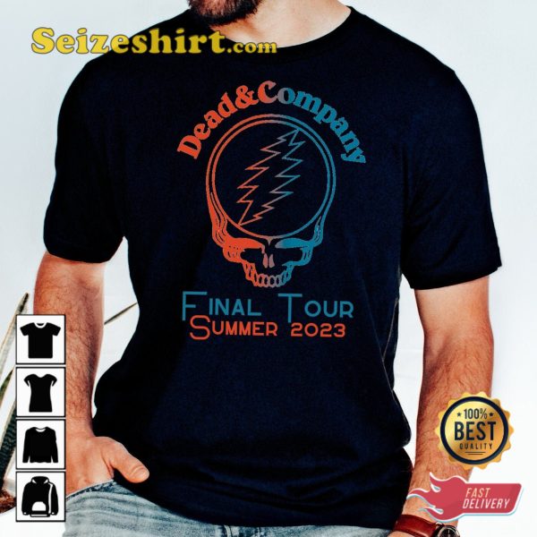 Dead And Company The Final Tour Summer 2023 T-shirt