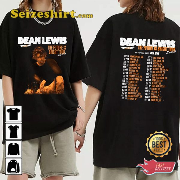 Dean Lewis The Future Is Bright Tour 2023 T-shirt