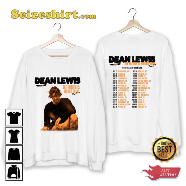 Dean Lewis The Future Is Bright Tour 2023 T-shirt