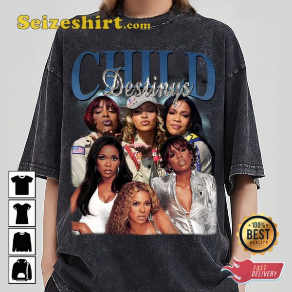 Destinys Child Musical Girl Group 90s Vintage T-shirt