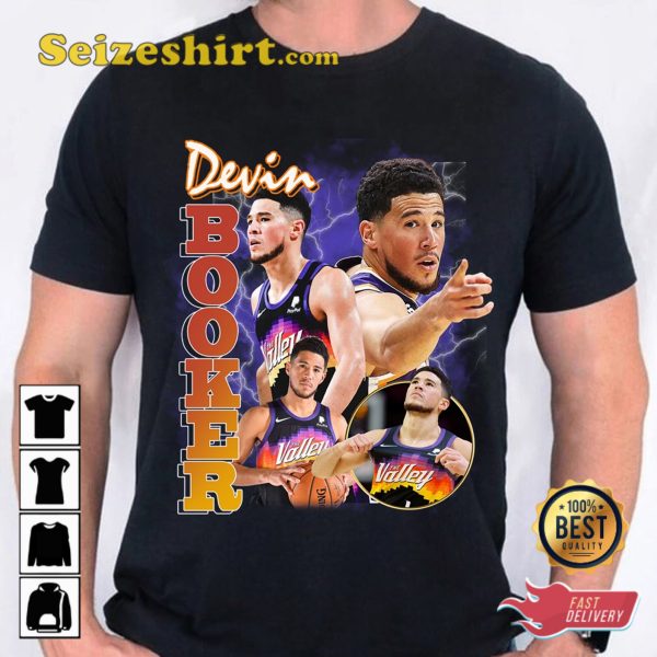 Devin Booker NBA Basketball Bubble Boy T-shirt