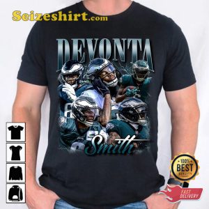 Devonta Smith Rookie Football NLF T-shirt