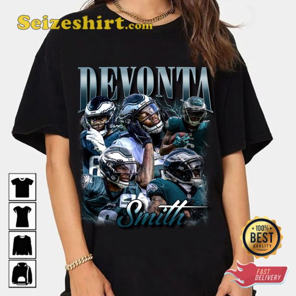 Devonta Smith Rookie Football NLF T-shirt