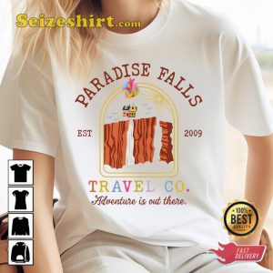 Disney Up Paradise Falls Est 2009 Travel Co T-shirt