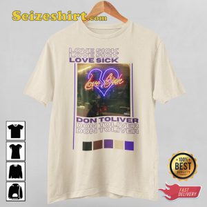 Don Toliver Tour Love Sick Concert 2023 T-shirt