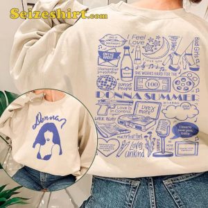 Donna Summer Songs Thank For Memories T-shirt
