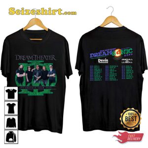 Dream Theater Concert Dates Dreamsonic Tour 2023 T-shirt