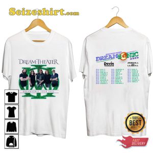 Dream Theater Concert Dates Dreamsonic Tour 2023 T-shirt