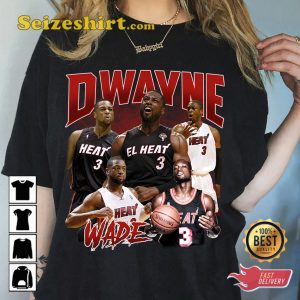 Dwyane Wade Miami Heat Basketball T-shirt