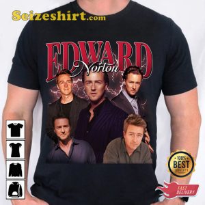 Edward Norton Movie Fan Gift T-shirt
