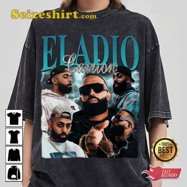 Eladio Carrion Concert Hip Hop Rapper T-shirt