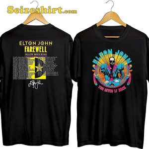 Elton John Farewell Yellow Brick Road Tour Fan T-shirt