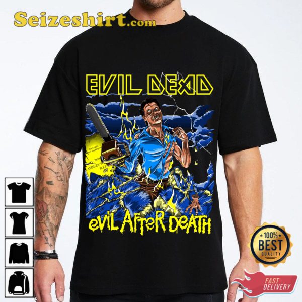 Elvis Dead Evil After Dead Halloween Parody T-Shirt