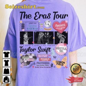 Eras Tour Color Taylor Songs T-shirt