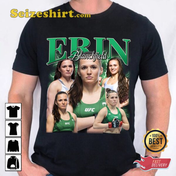 Erin Blanchfield MMA Cold Blooded T-shirt