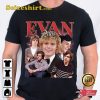 Evan Peters Movie And TV Shows T-shirt