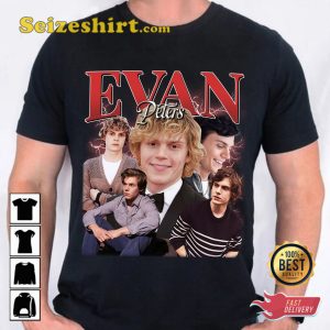 Evan Peters Movie And TV Shows T-shirt
