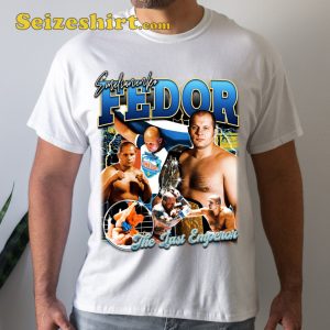 Fedor Emelianenko MMA The Last Emperor T-shirt