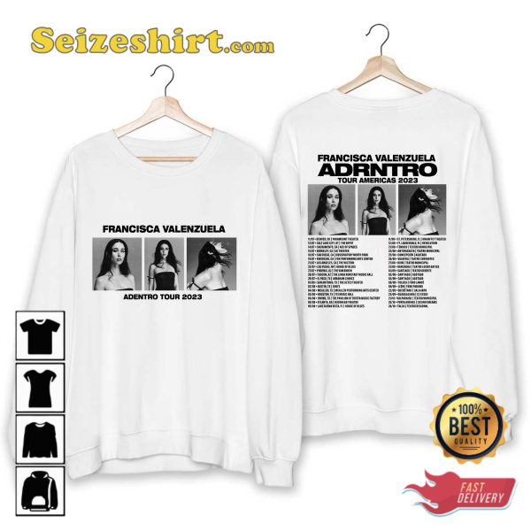 Francisca Valenzuela Adentro Tour Americas 2023 T-shirt