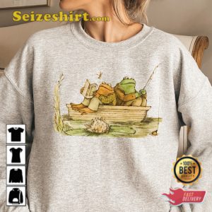 Frog And Toad Vintage Funny T-shirt