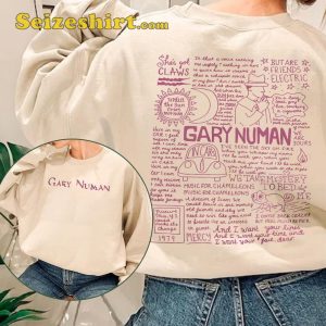 Gary Numan Songs Lyrics Fan Gift T-shirt