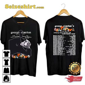 George Clanton Tour 2023 With Frost Children And Deaths Dynamic Shroud T-shirt