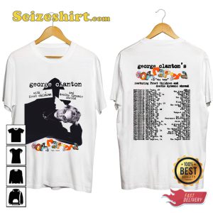 George Clanton Tour 2023 With Frost Children And Deaths Dynamic Shroud T-shirt