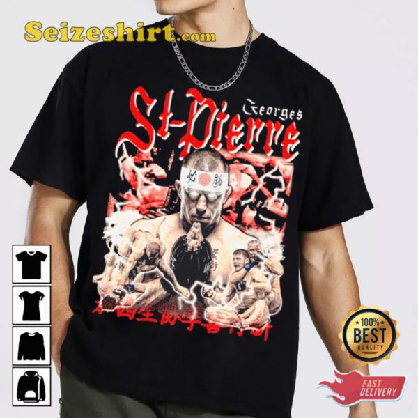 Georges St-Pierre MMA Legend GSP Fan T-shirt