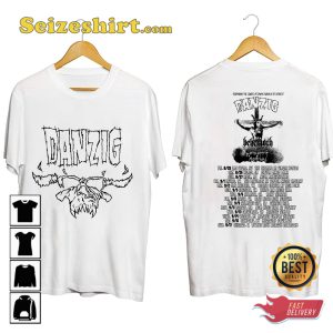 Glenn Danzig Tour 2023 Music Concert T-shirt