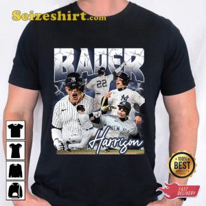 Harrison Bader NY Yankees Baseball T-shirt