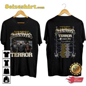Hatebreed 20 Years Of Brutality Tour T-shirt